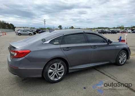 2021 Honda Accord Hybrid Exl from USA, damaged, VIN 1HGCV3F5XMA013875